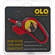 Dot Line Rolling Scissor (Red)