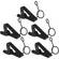 Pearstone Tie Clip for Pearstone OLM2, Sennheiser ME2 and Sony UWP-V Lavalier Mics (Pack of 5)