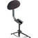 K&M 14043-000-55 Backrest for Drummer's Throne (Black Fabric)