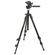 Bogen / Manfrotto 190XDB Tripod Legs (Black) with 390RC2 Junior 3-Way Pan/Tilt Head