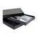 Archival Methods 14-112 Print Lux Box - 12-3/8 x 18.25 x 1-1/8"  (Black with Black Lining) 