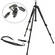 Bogen / Manfrotto 055XB Tripod Kit, with 804RC2 3-Way Pan/Tilt Head & 102 Strap - Supports 8.8 lbs (4kg)