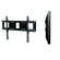 Peerless DEMO Universal Flat Wall Mount, Model SF660P  (Black)