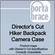 Porta Brace HK-1/DC Director's Cut Hiker Backpack Camera Case (Black w/ Suede Accents)