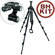 Bogen / Manfrotto 055MF4 Magfiber Pro Carbon Fiber Tripod with 460MG 3D Magnesium Head