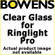 Bowens Clear Glass for Ringflash Pro 