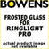 Bowens Frosted Glass for Ringflash Pro