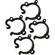 Bogen / Manfrotto 093 Cable Clip, Large (Set of Four)