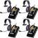 Eartec 4 Simultalk 24G Beltpacks w/ ProLine Single Headsets