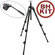 Manfrotto by Bogen Imaging 190XDB with 701HDV Video Tripod System (Black)
