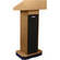 AmpliVox Sound Systems S505-OK SOUND COLUMN LECTERN(LIGHT OAK
