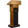 AmpliVox Sound Systems EXECUITVE ADJ HT SOUND LECTERN(MD.OAK)