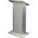 AmpliVox Sound Systems LECTERNS-GRAY GRANITE w/SATIN ALUMINUM