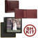 Albums-X Milano Photo/Wedding Album Kit with Embossed Cover and 30 8 x 10"  Pages and Mats Burgundy