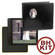 Albums-X Milano Photo/Wedding Album Kit with Oval Cameo Opening, 30 Pages and Mats - 8 x 10" (Black)