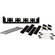 Delvcam 4-UNIT RACKMOUNT KIT w/POWER f/V2500