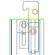DeSisti Top Flange for Tintoretto Fluorescent Fixtures
