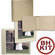 Albums-X Milano Photo/Wedding Album Kit with Embossed Cover and 20 5 x 7" Pages and Mats Ivory