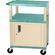 H. Wilson Tuffy 24 x 34 x 18" (WxHxD) Cart w/ Locking Cabinet (Aqua)