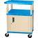 H. Wilson Tuffy 24 x 34 x 18" (WxHxD) Cart w/ Locking Cabinet (Blue)