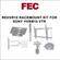 FEC RKHVR10 Rackmount Kit for Sony HVRM10 VTR
