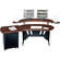 Middle-Atlantic 60" DESK w/OB 12SP OUTBRD RK - DK CHR