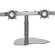 Chief KTP-220S  Dual Horizontal Monitor Table Stand (Silver)