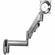 Chief DUAL SWING ARM WALL MOUNT - SILVER