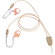 Voice Technologies VT602 ST EARPHONE w/3.5mm TRS CBL - BE