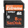 2 Pack SanDisk SDSDX3-008G-A31 8GB Extreme SDHC Class 10 Memory Card $39.78