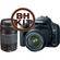 Canon Kit de C�mera Digital SLR EOS Rebel XSi (tamb�m conhecida como 450D) (Preta) com Lente Canon 18-55mm IS e 75-300mm