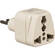 Franzus NWG-11C Gro7unded Adapter Plug USA to Italy 