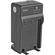 Pearstone Mini AC/DC Battery Charger for Olympus PS-BLS-1