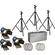 Arri DEMO Arrilite 600 Tungsten Three Light Compact Kit (120-240VAC)