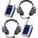 Eartec TD902 2-Person Wireless Communication System with Ultra Dual Headsets