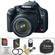 Canon EOS Rebel XSi (a.k.a. 450D) SLR Digital Camera (Black) with 18-55mm IS Lens & Deluxe Accessory Kit