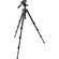 Manfrotto by Bogen Imaging 7301YB 4-Section Aluminum Tripod w/ 3-Way Head - Supports 7.7 lbs (3.5kg) 
