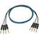 Whirlwind Medusa Multitrack Series Snake - 4 TRS Male Fan to 4 TRS Male Fan 10'