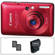 Canon PowerShot SD780 IS Digital Camera (Red) with Basic Accessory Kit