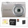 Nikon C�mera Digital Coolpix S230 com Kit de Acess�rios Deluxe (Prata Quente)