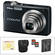 Nikon Coolpix S630 Digital Camera with Deluxe Accessory Kit (Jet Black)