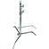 Avenger A2025LCB Century "C" Stand with Sliding Leg (Black) - 8.25' (2.5 m)