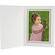B. Oshrin Whitehouse Folder (5 x 7", White with Gold Trim)