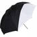 Westcott Umbrella - White Satin, Black Cover-45"