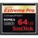 SanDisk Extreme Pro CompactFlash Card 64GB