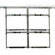 Arkay 454-FH Stainless Steel 4x5" Film Hanger