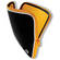 be.ez La robe Classic Laptop Sleeve (Black and Orange)