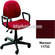 Winsted Maroon Task Chair 11732