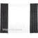 Da-Lite 30-in. Wide Wing Drapes - Pair (Black) 41091B