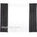 Da-Lite 30-in. Wide Wing Drapes - Pair (Black) 41103B